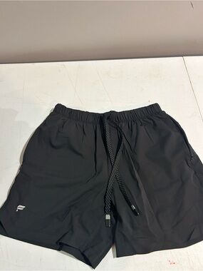 Fabletics Men's Black Performance Drawstring Shorts 5 in inseam